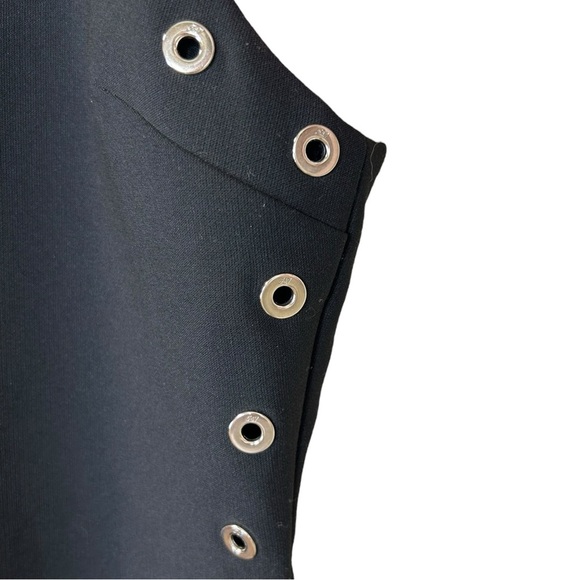 Cinq a Sept - NWT, Women’s ‘Ava’ Dress, Grommet Details, Mini - Black, Size 00 - Picture 12 of 15